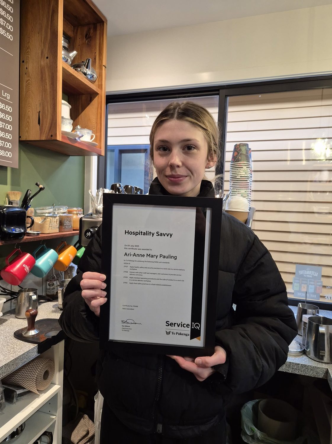 Good as Gold Cafe team member